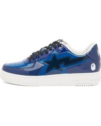 A Bathing Ape - Patent Bape Sta Icon Sneaker - Lyst