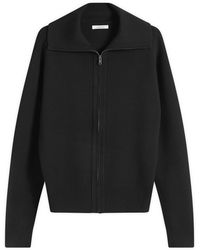 Entire studios - Knit Zip Up Jacket - Lyst