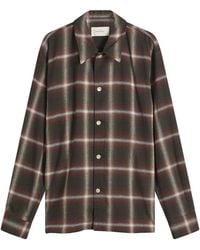 Second/Layer - Second Layer Logan Ombre Long Sleeve Check Shirt - Lyst