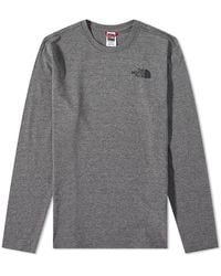 The North Face - Long Sleeve Box T-Shirt - Lyst