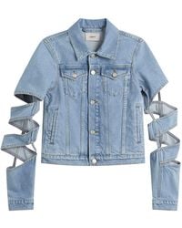 Coperni - Spiral Denim Jacket - Lyst