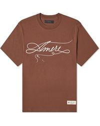 Amiri - Stitch T-Shirt - Lyst