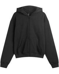 Skims - Cotton Fleece Classic Zip Up Hoodie - Lyst