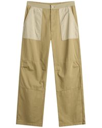 Maison Margiela - Mm6 Cotton Contrast Workwear Pant - Lyst