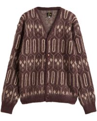 Needles - Mohair Cardigan - Lyst