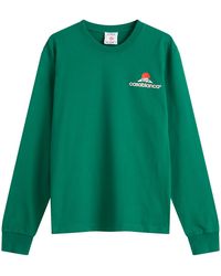 CASABLANCA - Montagne Printed Long Sleeve T-Shirt - Lyst