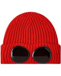 cp company single lens beanie