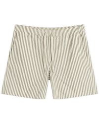 NN07 - Gregor Stripe Shorts - Lyst