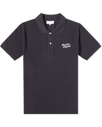 Maison Kitsuné - Handwriting Comfort Polo Shirt - Lyst