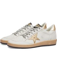 Golden Goose - Ball Star Leather Sneakers - Lyst