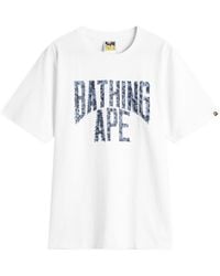 A Bathing Ape - Wild Leopard Nyc Logo T-Shirt - Lyst