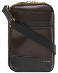 master-piece - Gloss Leather Shoulder Bag - Lyst