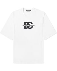 Dolce & Gabbana - D&G Logo T-Shirt - Lyst