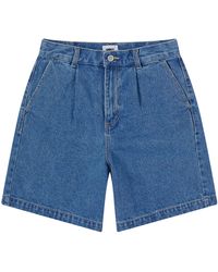 Obey - Eli Pleated Short - Lyst