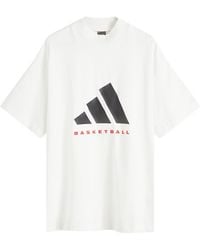 adidas - Basketball T-Shirt - Lyst