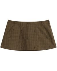 My Mum Made It - Rosette Mini Skirt - Lyst