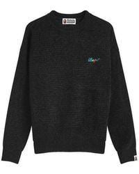 A Bathing Ape - Bape Knit Jumper - Lyst