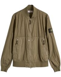 Stone Island - Nylon Metal Watro-Tc Econyl Bomber Jacket - Lyst