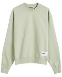 Jil Sander - Felpa Sweatshirt - Lyst