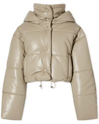 Nanushka - Aveline Leather Look Jacket - Lyst