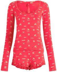 Skims - Sleep Scoop Neck Top & Short Sleep Set - Lyst
