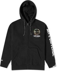 Aape By A Bathing Ape - Aape Back X-Bone Zip Hoodie - Lyst