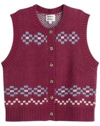 Damson Madder - Sofie Vest - Lyst