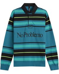 No Problemo - Striped Rugby Shirt - Lyst