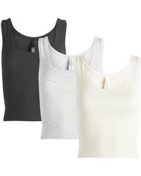 Skims - Cotton Rib Bundle Tank - Lyst