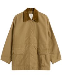 NOTHING WRITTEN - Mole Skin Hunting Cotton Jacket - Lyst