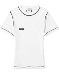 Vetements - Embroidered Logo T-Shirt - Lyst