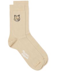 Maison Kitsuné - Bold Fox Head Socks - Lyst