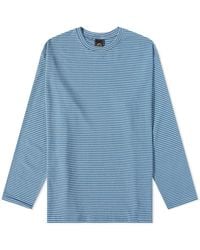 FRIZMWORKS - Long Sleeve Oversized Stripe T-Shirt - Lyst