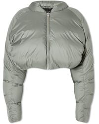 Entire studios - Cropped Pillow Bomber Jacket - Lyst