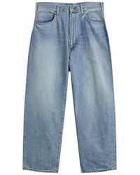 Unlikely Dry Goods - Time Travel Wide Fit Denim Jeans - Lyst