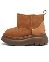R13 - Chunky Shearling Boot - Lyst