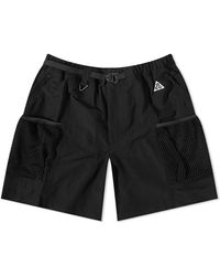 Nike - Acg 'snowgrass' Cargo Shorts 'black Anthracite' - Lyst