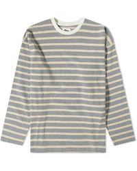 Pilgrim Surf + Supply - Long Sleeve Hawkinson Striped T-Shirt - Lyst