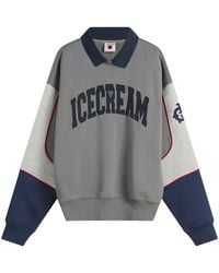 ICECREAM - Collared Warm-Up Sweatshirt - Lyst