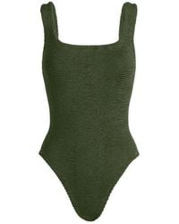 Hunza G - Square Neck Swimsuit - Lyst