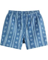 Kardo - Shibori Dye Drawstring Shorts - Lyst