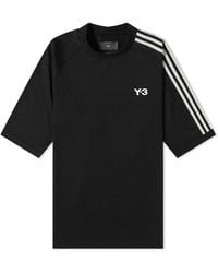 Y-3 - 3 Stripe T-Shirt - Lyst