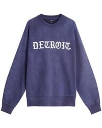 Beams Plus - Faded Print Raglan Sweat - Lyst