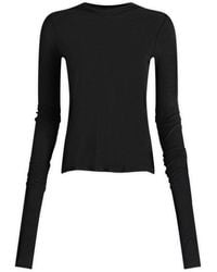 Rick Owens - Long Sleeve Hooded Top - Lyst