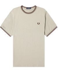 Fred Perry - Twin Tipped T-Shirt - Lyst