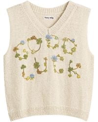 STORY mfg. - Hand Knit Party Vest - Lyst