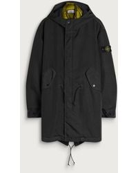 Stone Island - Dense Oxford Nylon-Tc Parka Jacket - Lyst