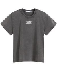 Alexander Wang - Logo Graphic Print T-Shirt - Lyst
