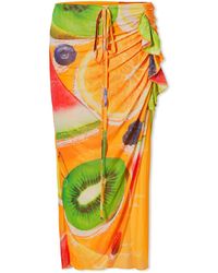 House Of Sunny - Some Fruits Wrap Skirt - Lyst
