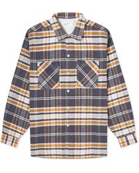 Universal Works - Brushed Flannel Work Shirt - Lyst